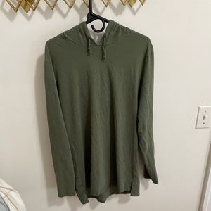 Green Lightweight Hoodie